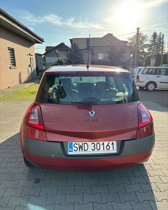 Renault Megane cena 6900 przebieg: 204500, rok produkcji 2002 z Radlin małe 326